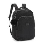 mochila com alça up4you crinkle preta luxcel