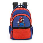mochila com alça super mario azul mochila com alça super mario azul