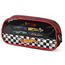 estojo simples hot wheels preto e vermelho luxcel
