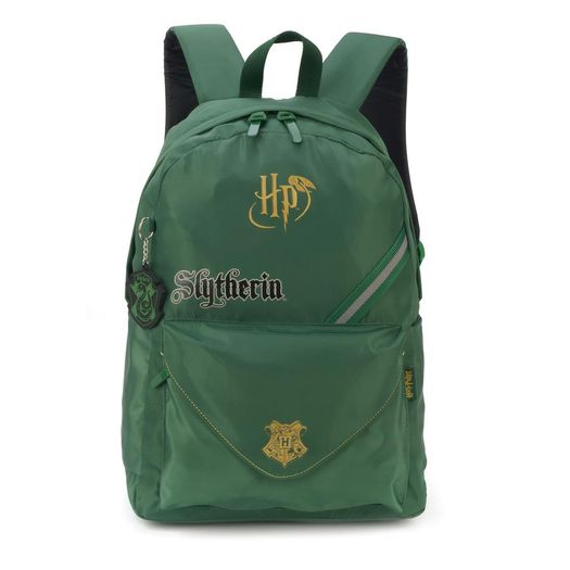 mochila com alça harry potter slytherin verde luxcel mochila com alça harry potter slytherin verde luxcel