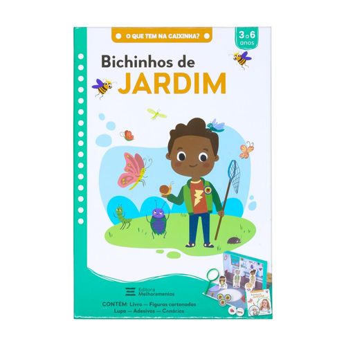 o que tem na caixinha? - bichinhos de jardim