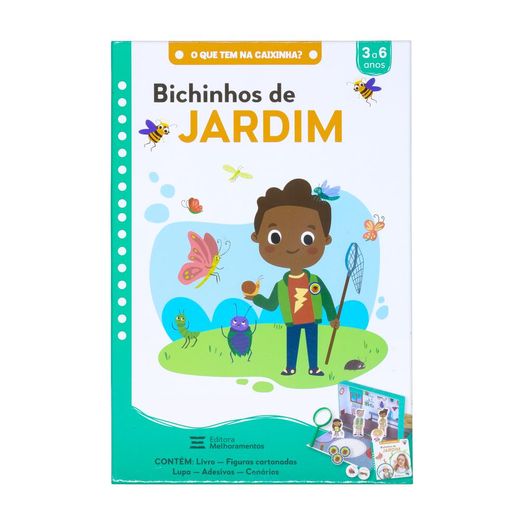 o que tem na caixinha? - bichinhos de jardim o que tem na caixinha? - bichinhos de jardim