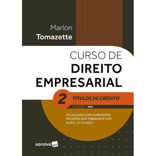 curso de direito empresarial 2 - tomazette curso de direito empresarial 2 - tomazette