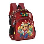 mochila com alça super mario vinho mochila com alça super mario vinho