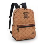 mochila com alça harry potter hogwarts marrom mochila com alça harry potter hogwarts marrom