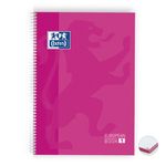 caderno univiversitário 1x1 80 folhas oxford rosa european book 1 caderno univiversitário 1x1 80 folhas oxford rosa european book 1