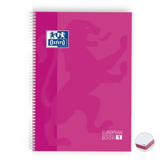 caderno univiversitário 1x1 80 folhas oxford rosa european book 1 caderno univiversitário 1x1 80 folhas oxford rosa european book 1