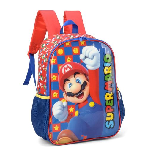 mochila com alça super mario estrela mochila com alça super mario estrela