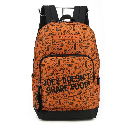 mochila com alça friends marrom mochila com alça friends marrom