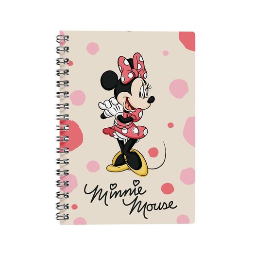 caderno universitário 10x1 160 folhas capa dura minnie mouse caderno universitário 10x1 160 folhas capa dura minnie mouse