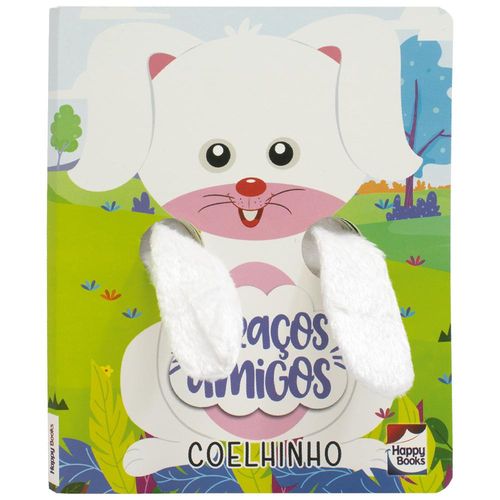 abraços amigos - um livro dedoche - coelhinho