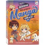 livro & kit - aprenda a desenhar mangá