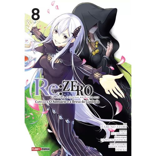 re zero - capítulo 4 - o santuário e a bruxa da ganância 8