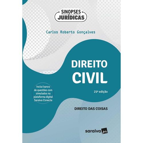 direito civil - direito das coisas 3  - sinopses júridicas
