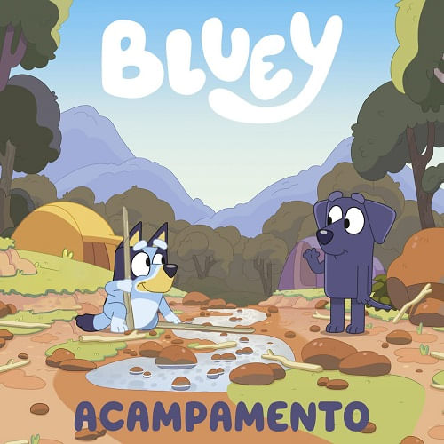 bluey acampamento