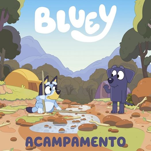 bluey acampamento bluey acampamento