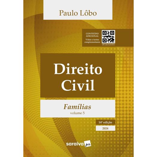 direito civil famílias - vol 5 -  lobo