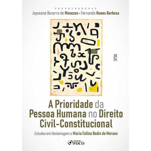 a prioridade da pessoa humana no direito civil-constitucional