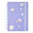 caderno inteligente 80f médio purple galaxy by gocase