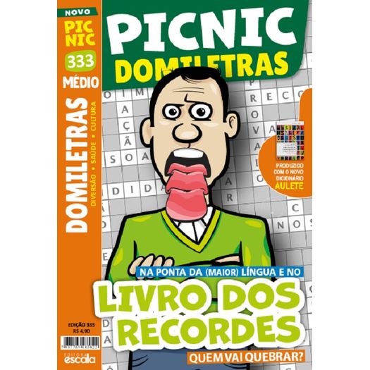 picnic dimiletras -livros dos recordes - médio picnic dimiletras -livros dos recordes - médio
