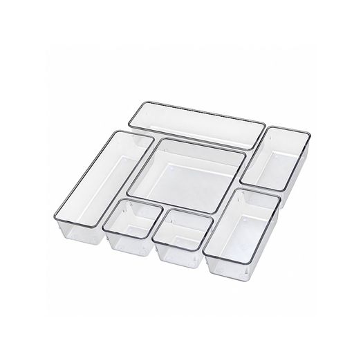 kit para escritório com 7 potes organizadores kit para escritório com 7 potes organizadores