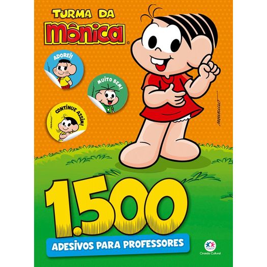 1500 adesivos para professores - turma da mônica 1500 adesivos para professores - turma da mônica