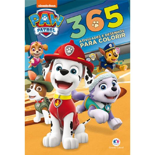 patrulha canina - 365 atividades e desenhos para colorir patrulha canina - 365 atividades e desenhos para colorir