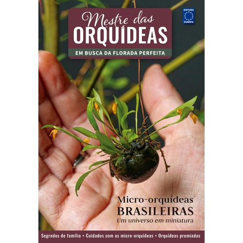 mestre das orquídeas - volume 17: micro-orquídeas brasileiras