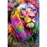 sketch & planner - the lion colorida