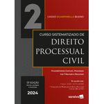 curso sistematizado de direito processual civil