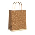 sacola presente stil caramel média sacola presente stil caramel média