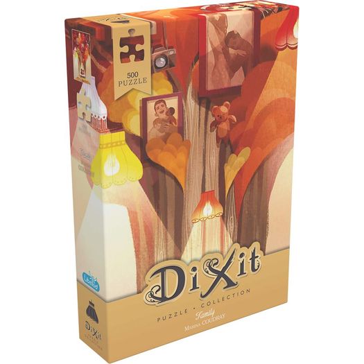dixit puzzle family (500 peças) - galápagos dixit puzzle family (500 peças) - galápagos