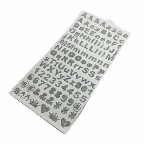 adesivo-alfabeto-glitter-prata-arte-montagem