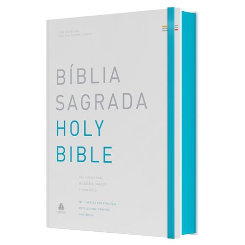 bíblia sagrada holy biblie - bilíngue - peace