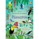 pássaro - meu livrinho de adesivos