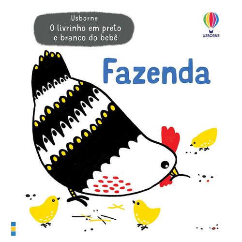 fazenda - o livrinho preto e branco do bebê