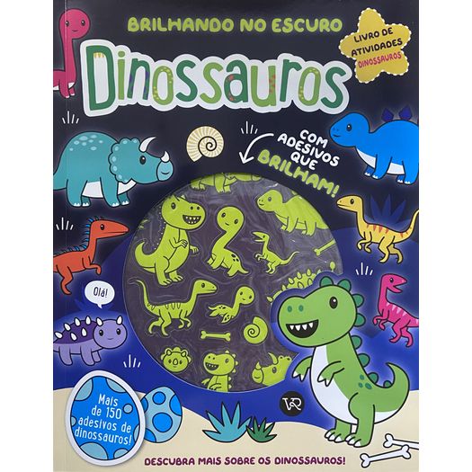 brilhando no escuro - dinossauros brilhando no escuro - dinossauros