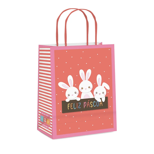 sacola para presente páscoa média sacola para presente páscoa média