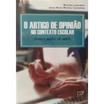 o artigo de opinião no contexto da escola