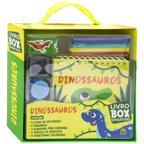 livro-box divertido! dinossauros