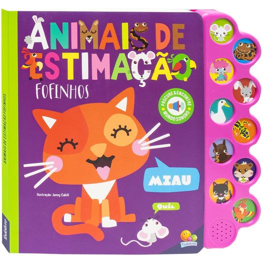 mundo sonoro - procure & encontre - animais de estimação fofinhos mundo sonoro - procure & encontre - animais de estimação fofinhos