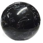 globo terrestre junior 10cm celeste cielo preto