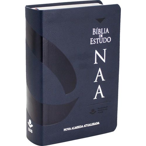 biblia de estudo naa - azul