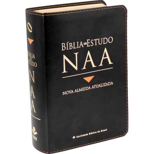 biblia de estudo naa -  preta biblia de estudo naa -  preta