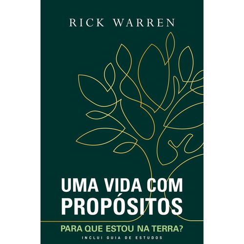 uma vida com propósitos capa 2024