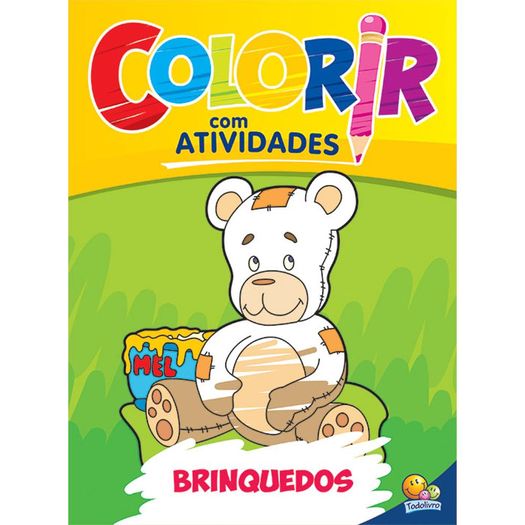 colorir com atividades - brinquedos colorir com atividades - brinquedos