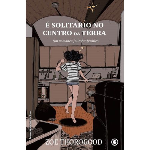 é solitário no centro da terra