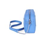 bolsa transversal stitch azul luxcel
