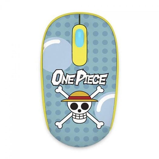 mouse wireless one piece azul e amarelo smart 1 - akko mouse wireless one piece azul e amarelo smart 1 - akko