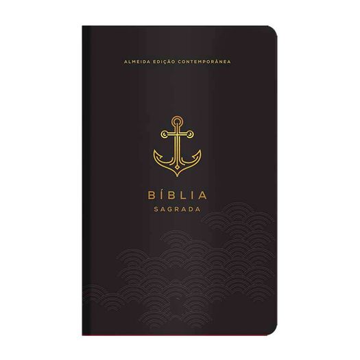 bíblia aec - letra grande - preta âncora bíblia aec - letra grande - preta âncora